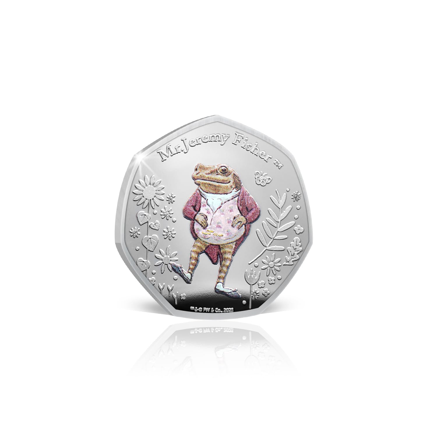 The Koin Club Beatrix Potter Tale of Peter Rabbit Colour Silver Coin ...