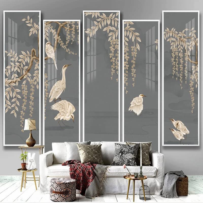 Papier Peint Chinois 3D pour Créer un Intérieur Cocooning