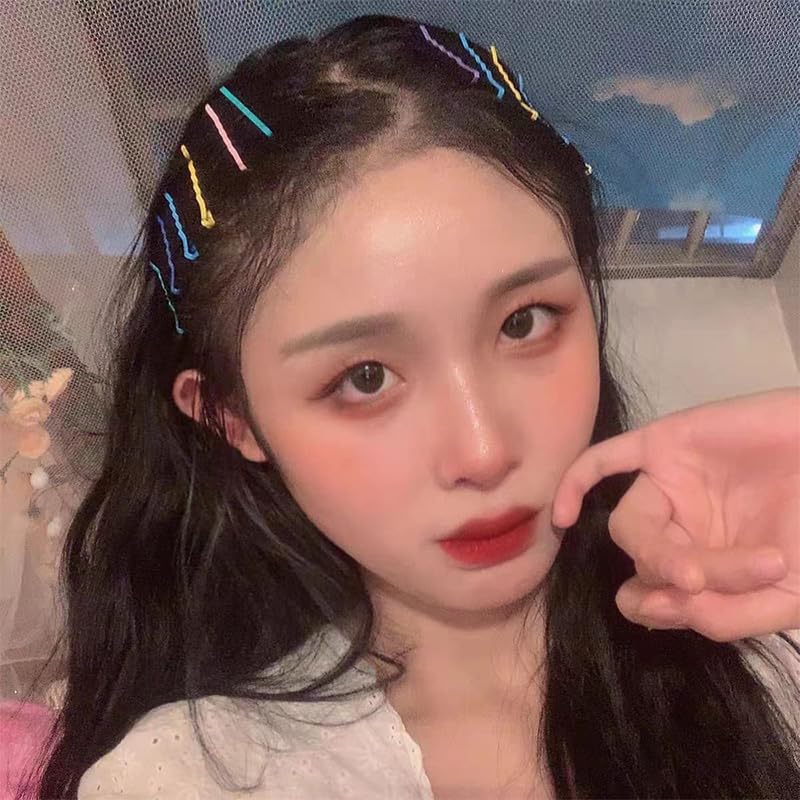 Miniatura 4 de 50 horquillas Bobby para mujer, cabello grueso y fino con pasador de dibujos animados, caja de almacenamiento, horquillas para el cabello para