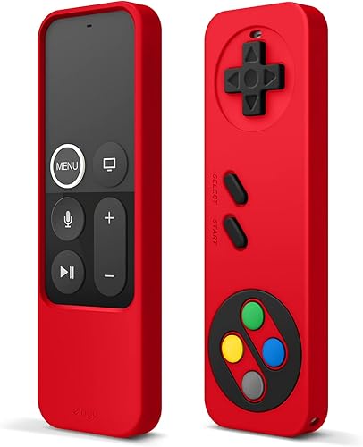 Miniatura 9 de elago R4 - Funda retro para control remoto para Apple TV Siri de 1ª generación, diseño clásico de control [no funcional], cordón incluido Índigo