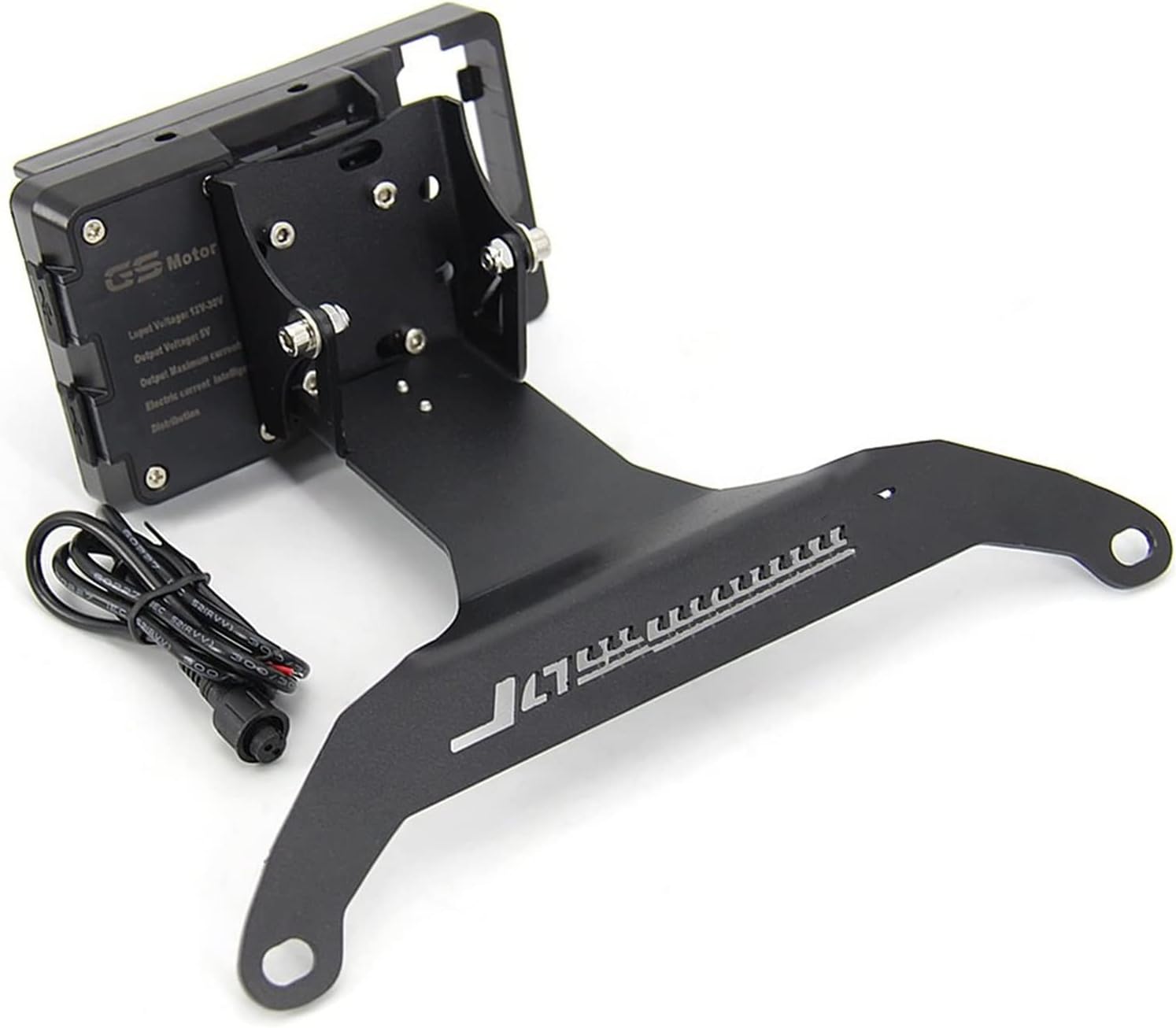 Tsolay modification parts Compatible With SYM For JOYMAX Z 300 Motorcycle Windshield Mount Navigation Bracket GPS Phone Holder Dashboard Phone Cradle (Color : B)