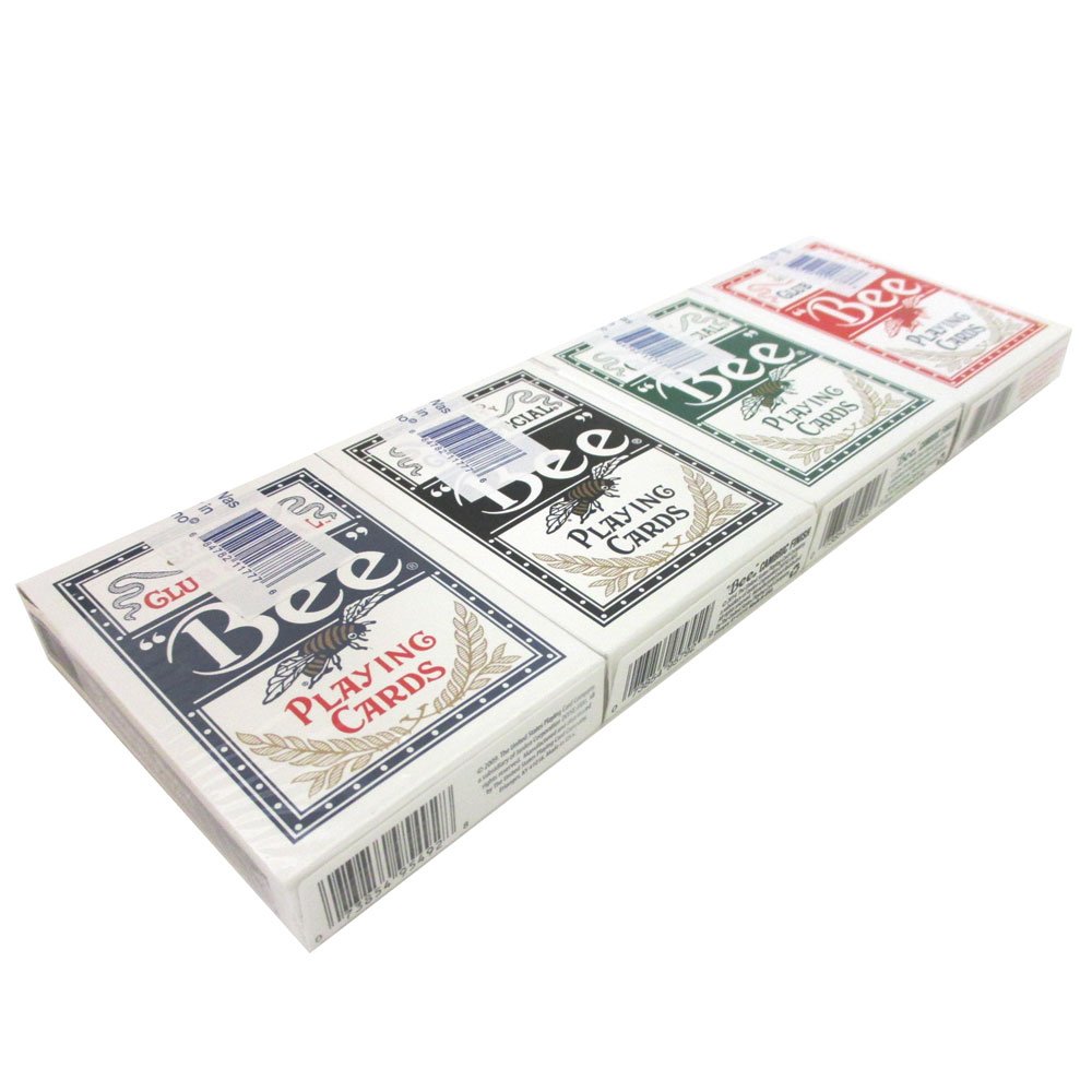 Amazon.com: 1 Pk Deck Bee Casino Used Standard Poker Playing Cards