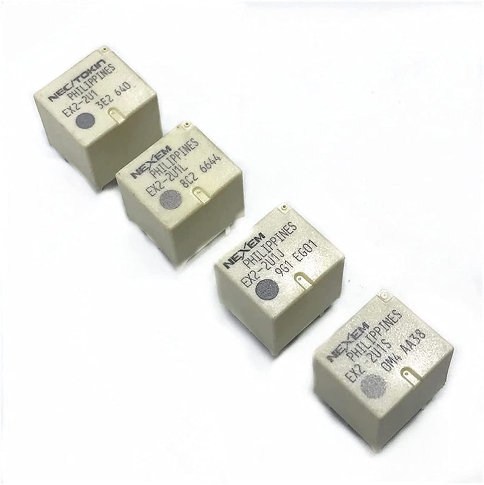 AQHYEBNSR Relay 1pc EX2 EX2-2U1 EX2-2U1S EX2-2U1L EX2-2U1J DC12V Automotive Relays 10Pins 25A 12V On Board Central Locking(EX2-2U1)