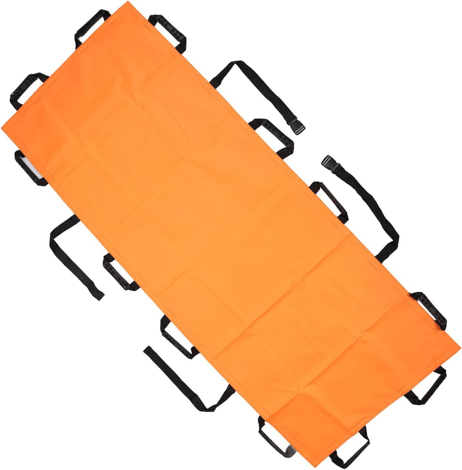 DaoGeSir Transport Stretcher, Bed Positioning Pad With 12 Handle Folding Stretcher Emergency Stretcher Back Stretcher Mattress Suspenders For Household Emergency Work Transfer Sheet