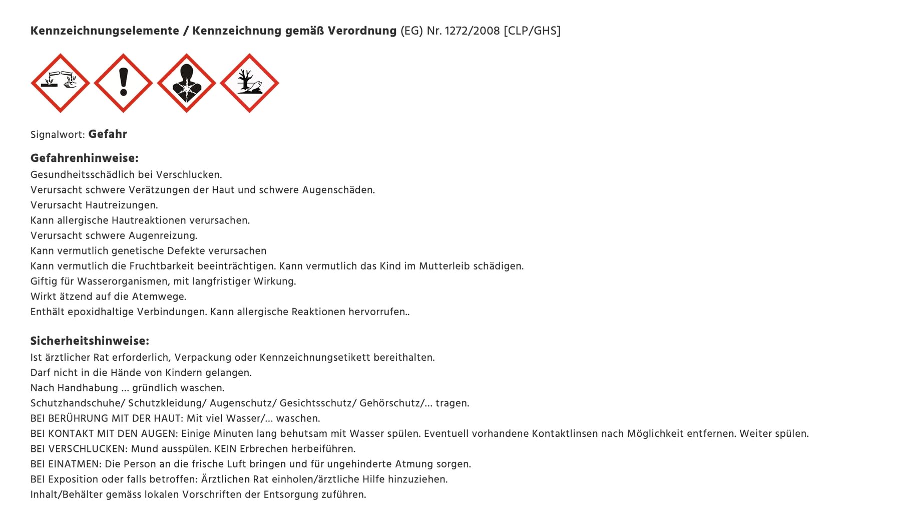 SEA-LINE Epoxid Spachtel mit Glasfaser | 2:1 | Hochfestes 2K Glasfaserspachtel Kitt für strukturelle Bootsreparatur | Rissüberbrückend, Dickschicht, Unterwasser & Überwasser