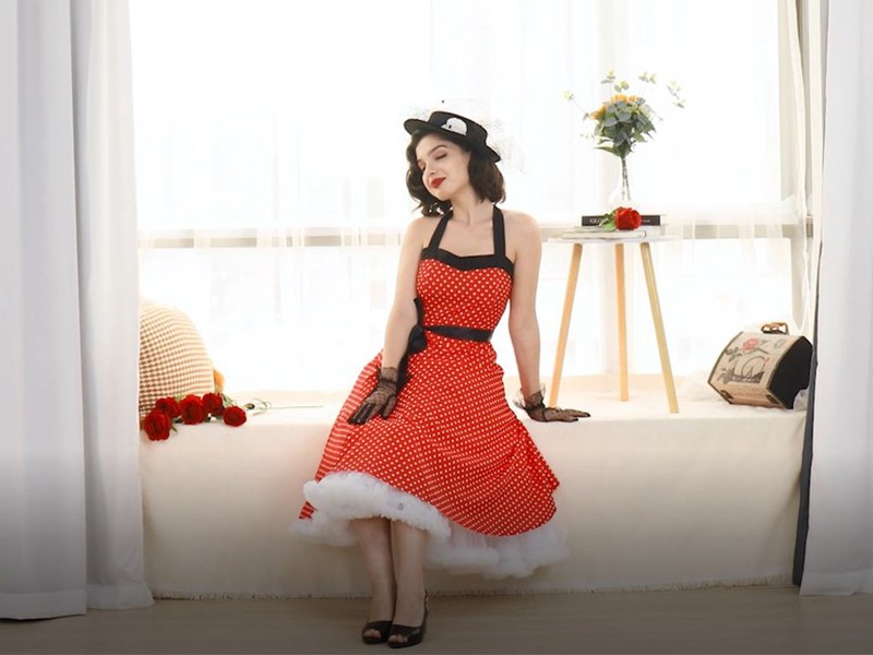 Estilo Pin Vestidos Pin Up Online Baratos Vestidos Vintage