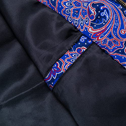 Barry.wang Men's Bomber Jackets Lightweight Windbreaker Spring Fall Full Zip Active Coat Outwear Varsity Jackets #TOP3