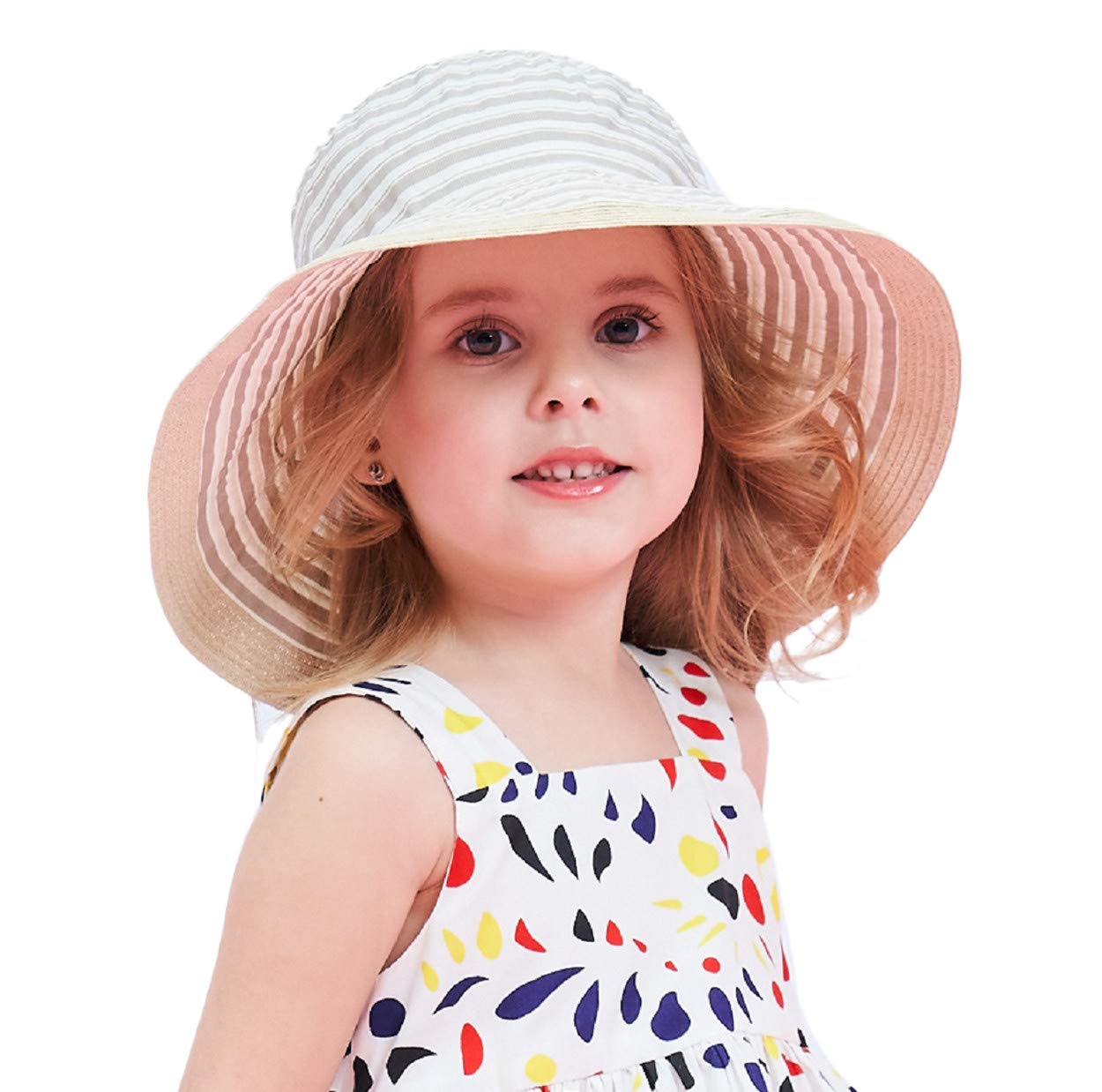 girls straw beach hat