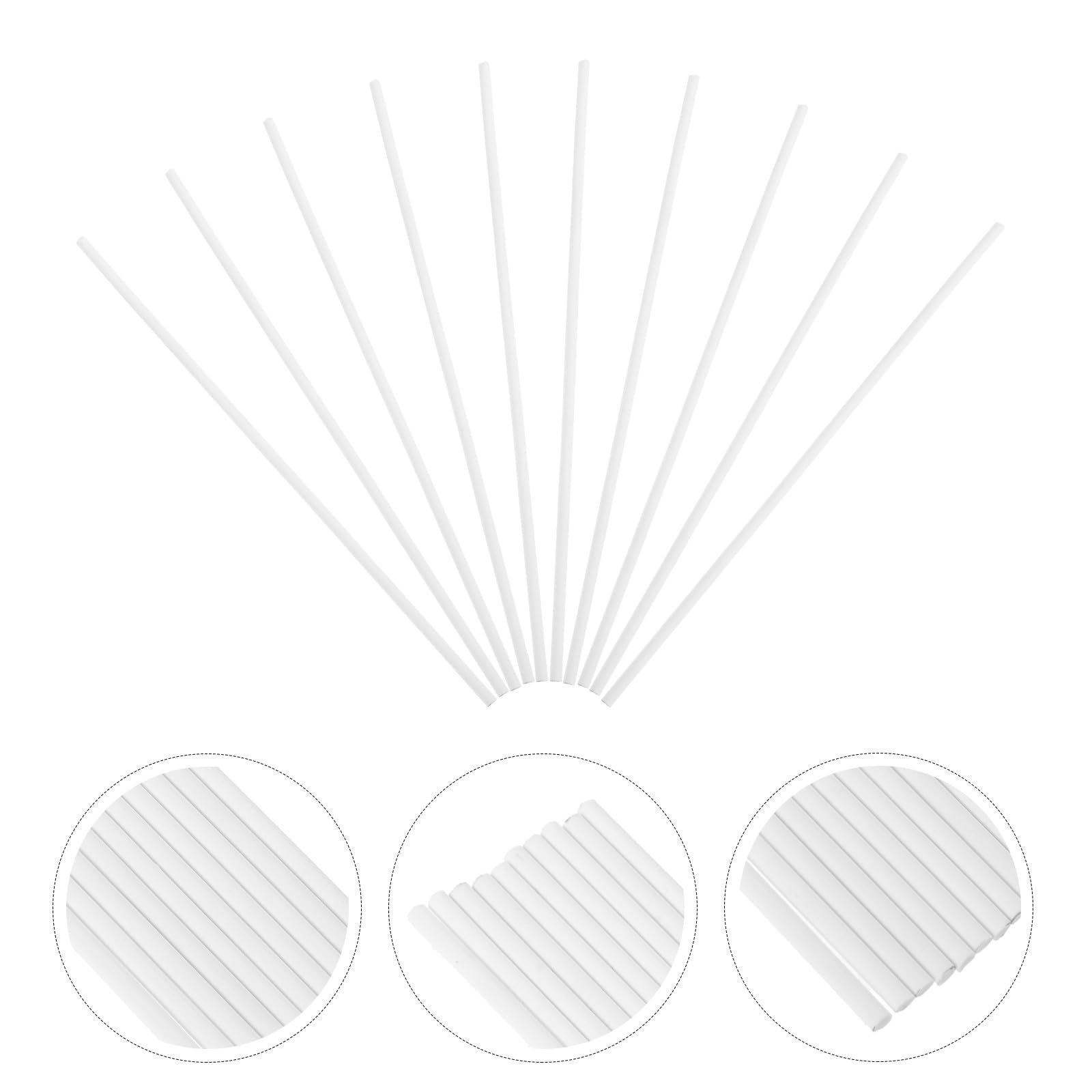 GARVALON Bâtonnets Réfractaires en Oxyde D'aluminium Haute Température pour Poterie Céramique, 10 Pièces, Dents Ondulées, Facile à Utiliser, pour Bijoux en Céramique et Four