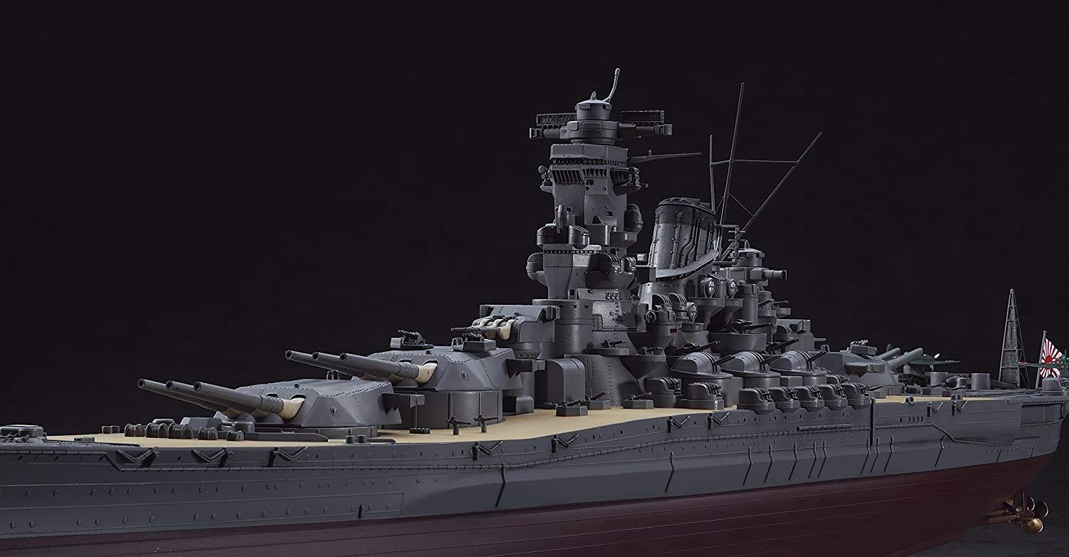 ハセガワ Hasegawa Z01 1/450 Giapponese Navy Battleship Yamato Plastic Model
