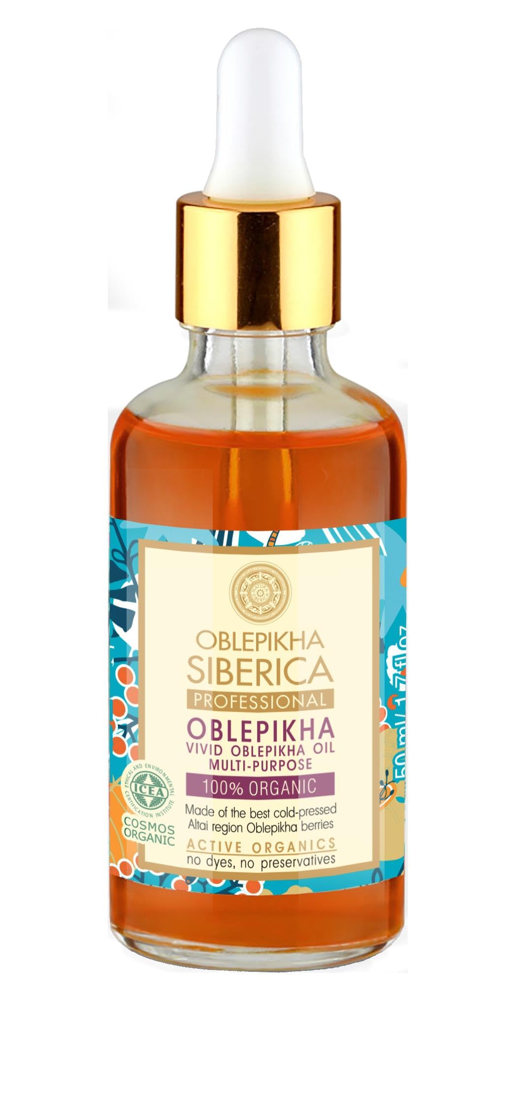 Natura Siberica – Aceite vivo multiusos para piel, cabello y uñas – hidratación profunda, suavidad y brillo natural – uso diario – 100% vegetal