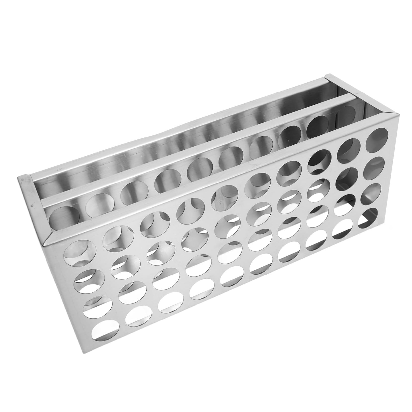 SOLUSTRE 4piezas Organizador De Tubos De De Slots Acero Inoxidable Soporte Para Tubos De Compatible De Diámetro Diseño Portátil y