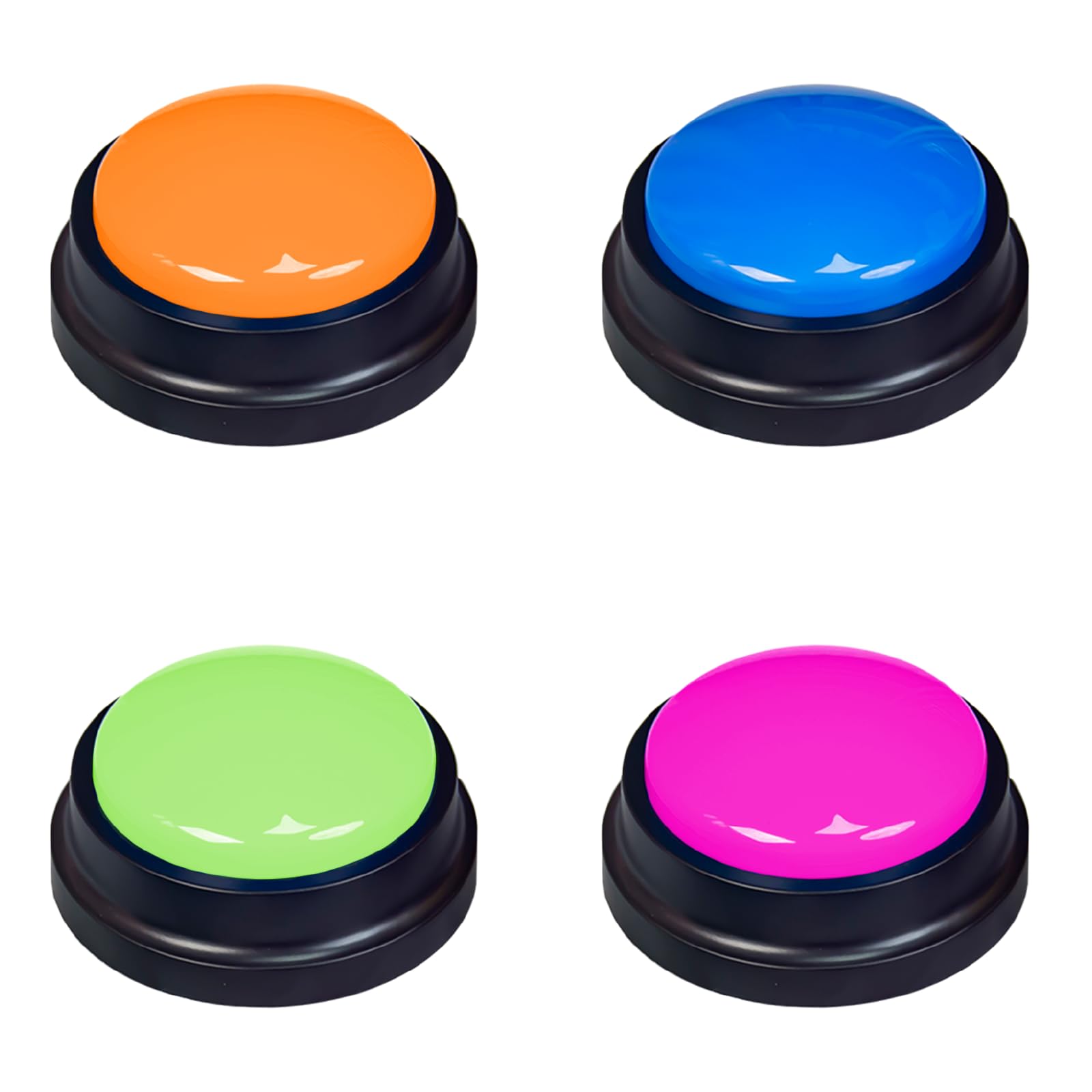 YounBeauty Voice Recording Button, Dog Communication Training Buzzer, Pet Training Device, colorful