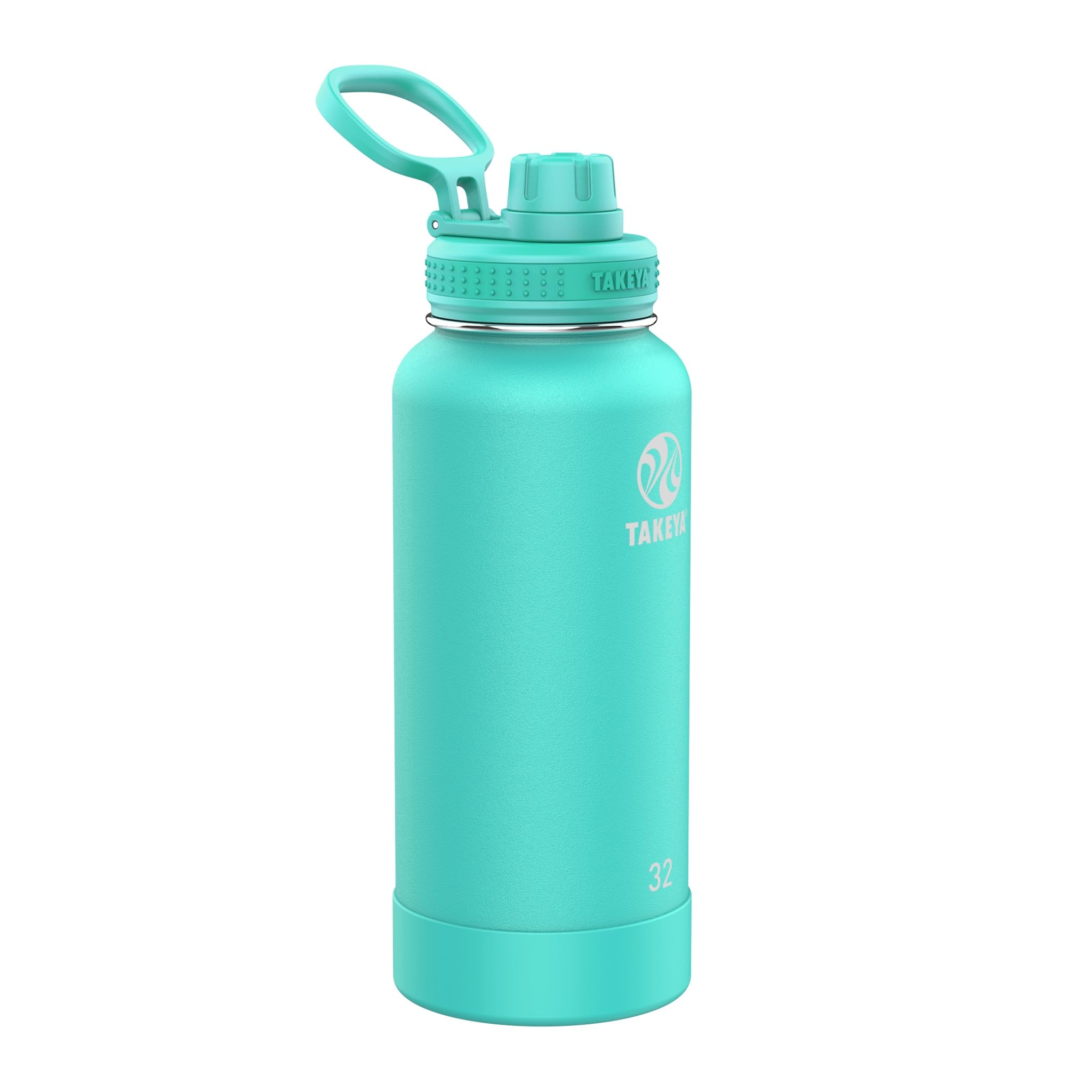 TakeyaActives Insulated Stainless Steel Water Bottle with Spout Lid 32 oz 51028