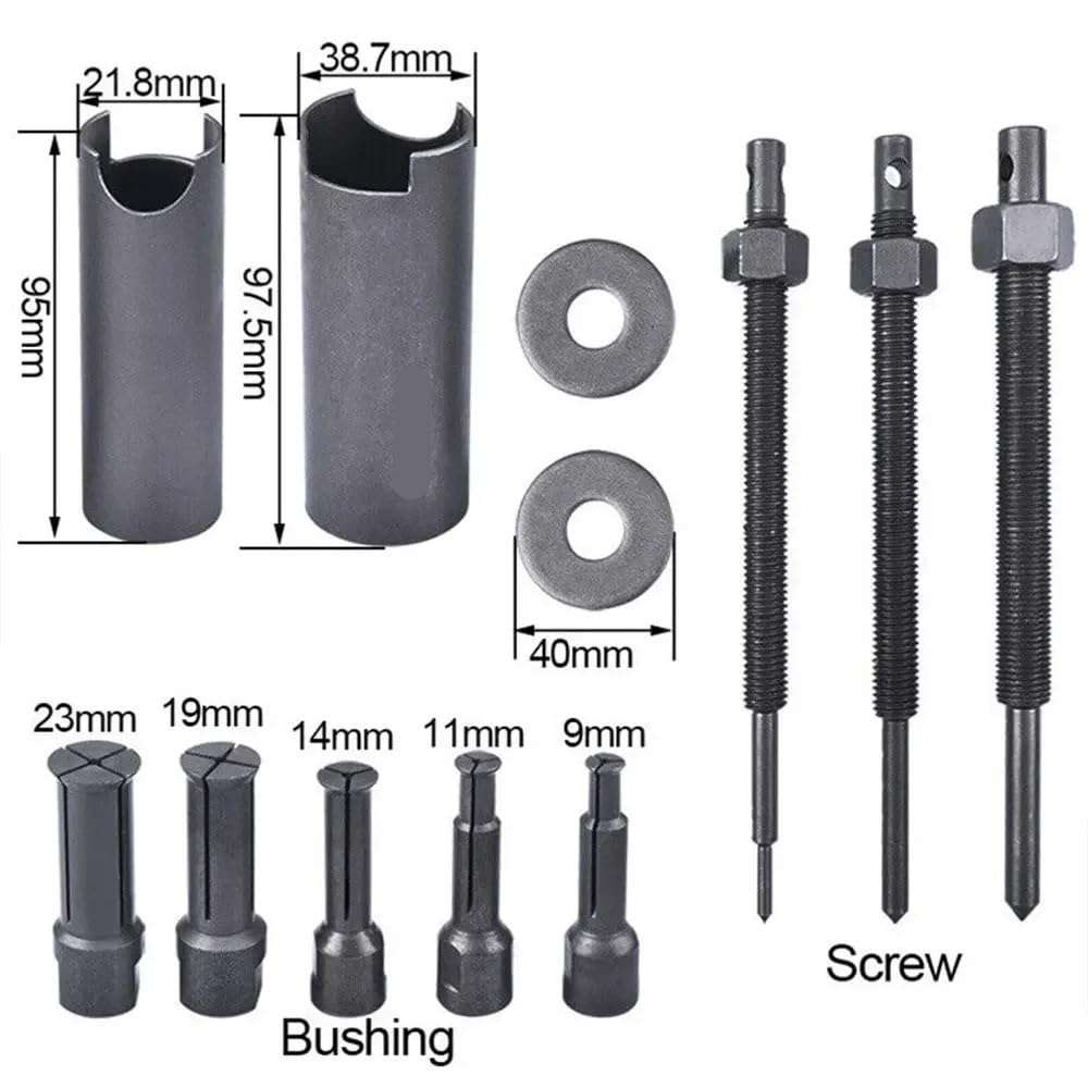 Herramienta desmontaje cojinetes bicicleta, extractor, kit extracción motocicletas, accesorios reparación ciclismo Palancas moto