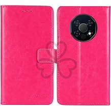 Pink Business Retro Stain Resistant Stand Wallet TPU Silicone Silicone Leather Synthetic Leather Case Cover oukitel wp13 5G 6.52 inch Card Storage Cover Case Pouch Notebook Type