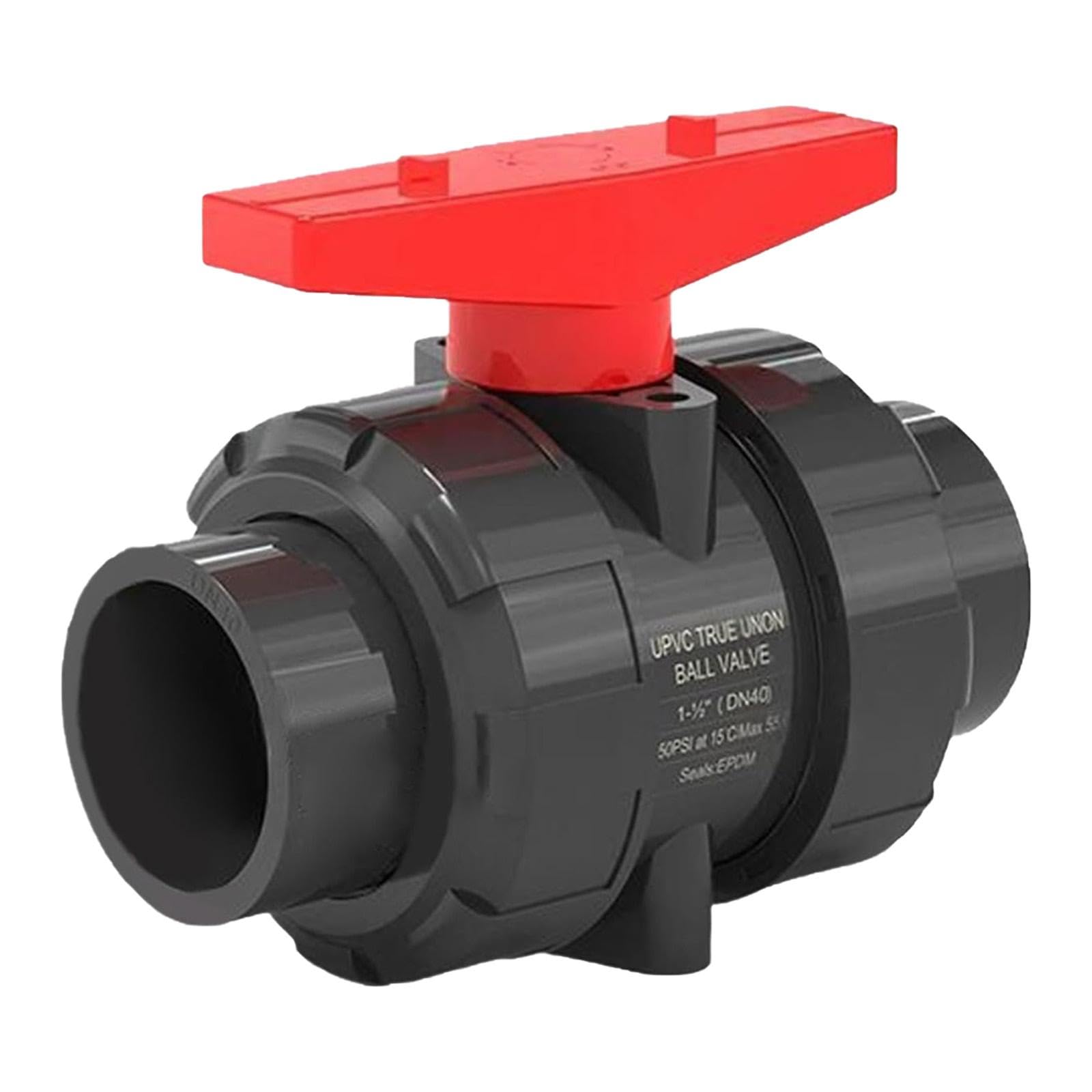 True Union Ball Valve Replacement Irrigation System PVC Water Shut Off Valve 17.7x16.5cm|Home & Garden|Home & Garden