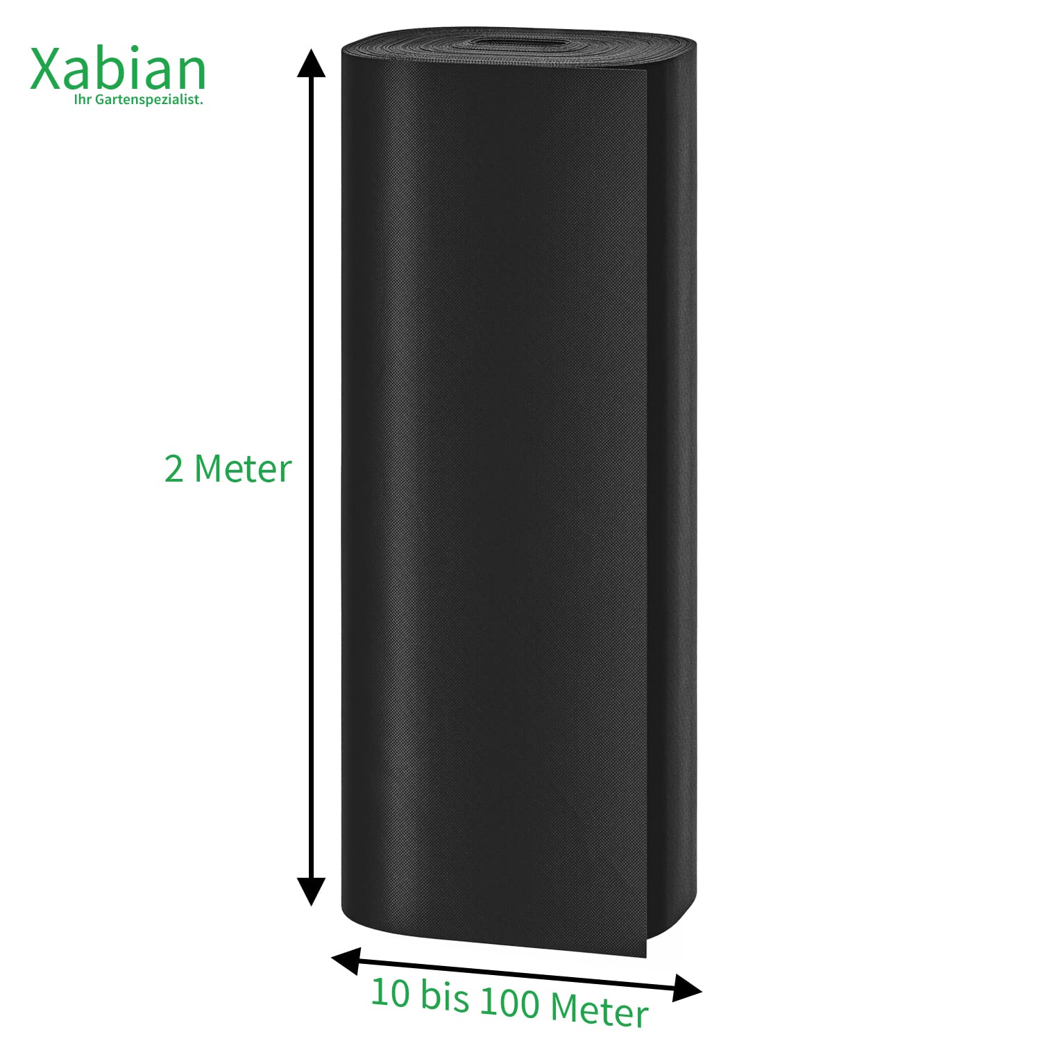 Xabian Telo Anti-erbacce, 150 G/m², Extra Largo, 2 Mx10 M 20 M2 Permeabile All Acqua Estremamente Resistente Agli Strappi E Elevata Stabilizzazi 93527993