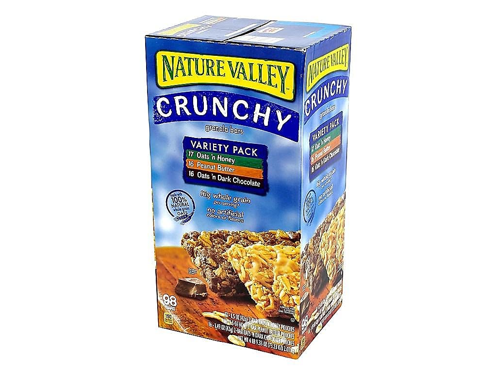 Nature Valley 1787279 Bars Variety 1.5 oz. 49 Packs/Box (44136) Flavor Assorted Type Granola