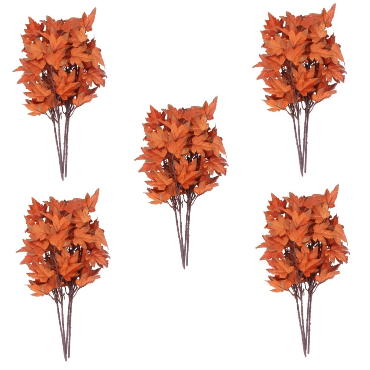PRETYZOOM 20 Pcs 1Set Herbstlichen Decor Zarte Verzierungen Seide Tuch Thanksgiving