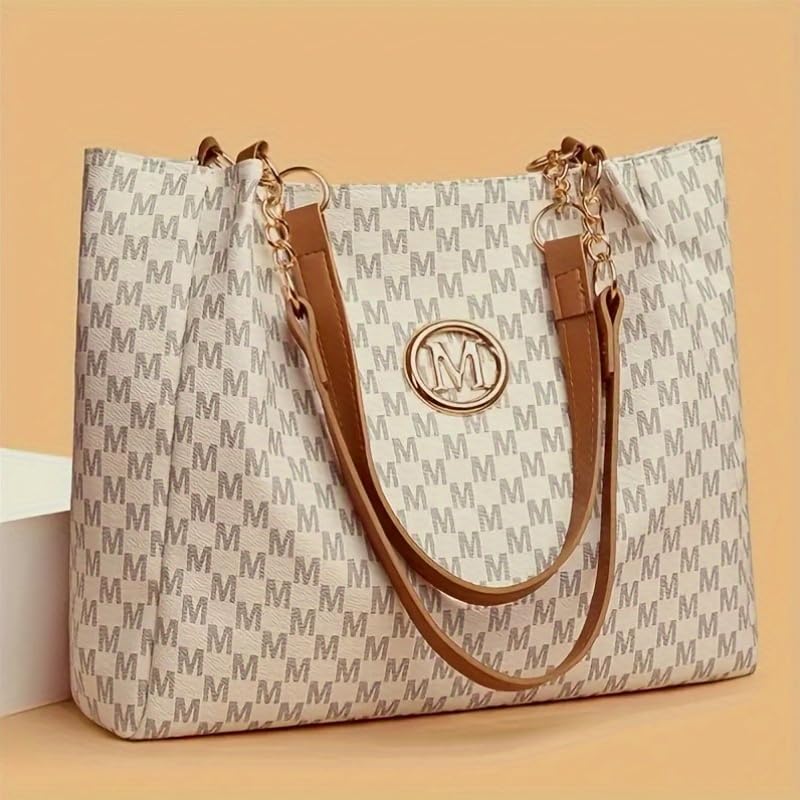 Fashion Women's Shoulder Bag Handbag Foldable-White - Image 2