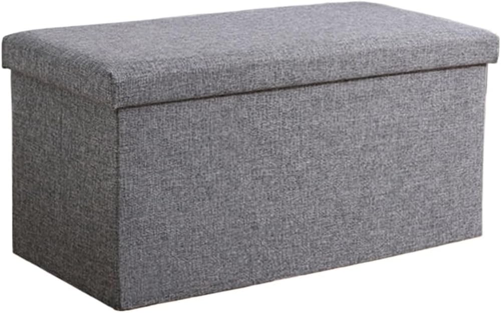 Storage Stool Household Items Multifunctional Sofa Shoe Changing Stool Foldable Storage Stool(Medium)