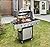 3-Burner Propane Gas BBQ Grill with Side Burner, 46790BTU Output With Enameled Cast Iron Cooking Grids For Outdoor Barbecue, Stainless Steel (3-Burner 37230BTU)