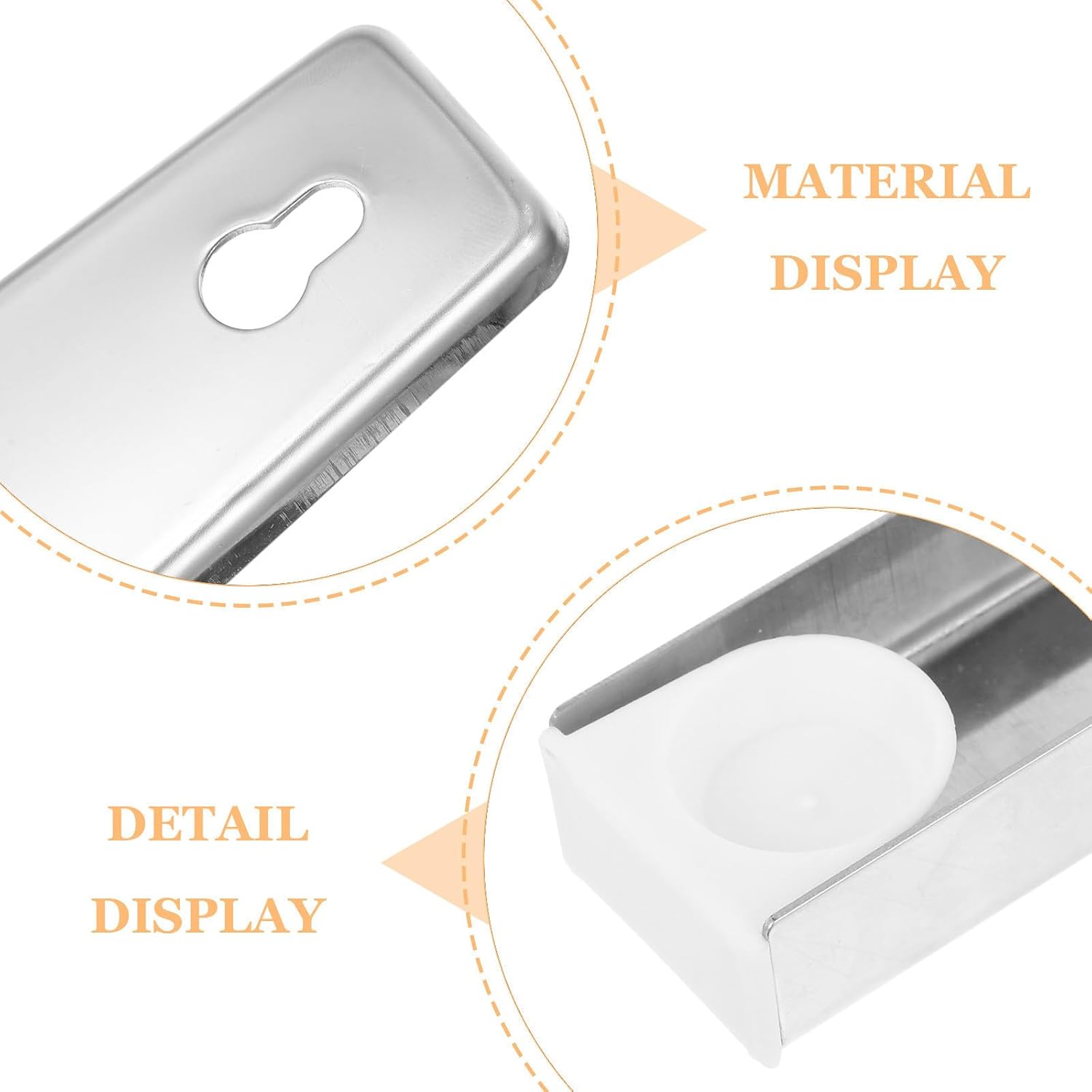 Foldable Adjustable Microwave Oven Wall Mount Bracket Stainless Steel