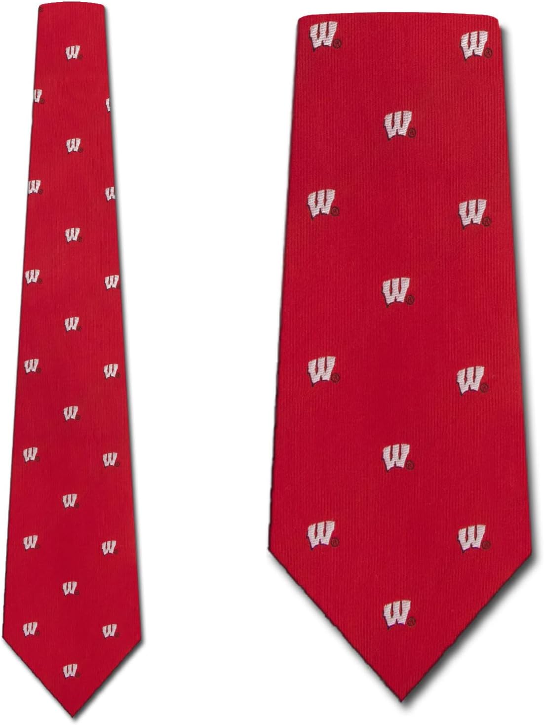 Eagles Wings Wisconsin Ties Badgers Mens College Neckties - Image 2
