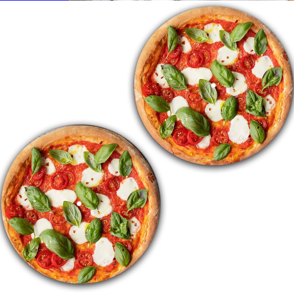 DJ One Pair Music Accessories Margherita Pizza Scratch Pads 1200 Vinyl Memorabilia 12