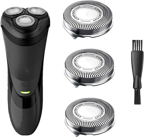 BECHY SH30 - Cabezales de repuesto para afeitadoras Series 3000, 2000, 1000 y S738, compatibles con Philips Norelco Shaver ComfortCut Blades Shaving