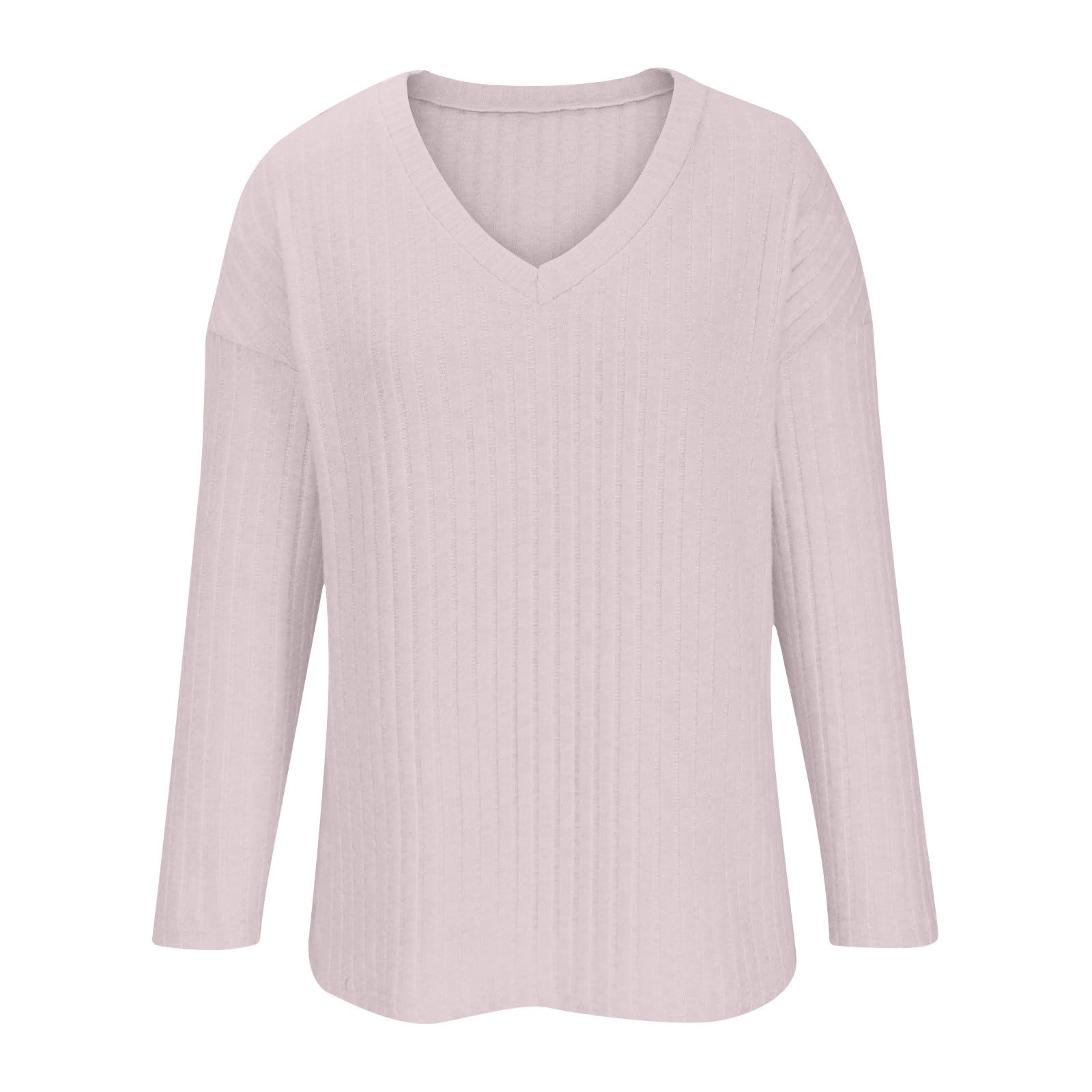 EMATOP Zweiteiler Damen Lässig Langarm Strickanzug Sport Einfarbig Jogginganzug Elegant Lang Freizeitanzug Warm Stricken Tracksuit 2 Teilig Pullover und Hosen Hausanzug Bequem Loungewear Set