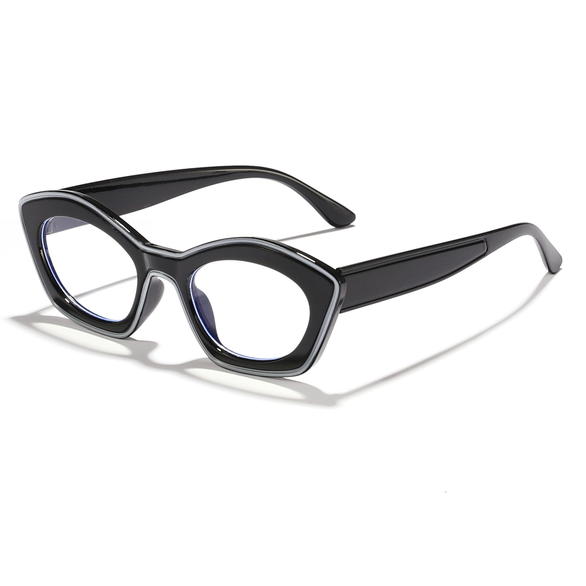 Lunettes rétro œil de chat vintage accessoire mode décontracté mixte