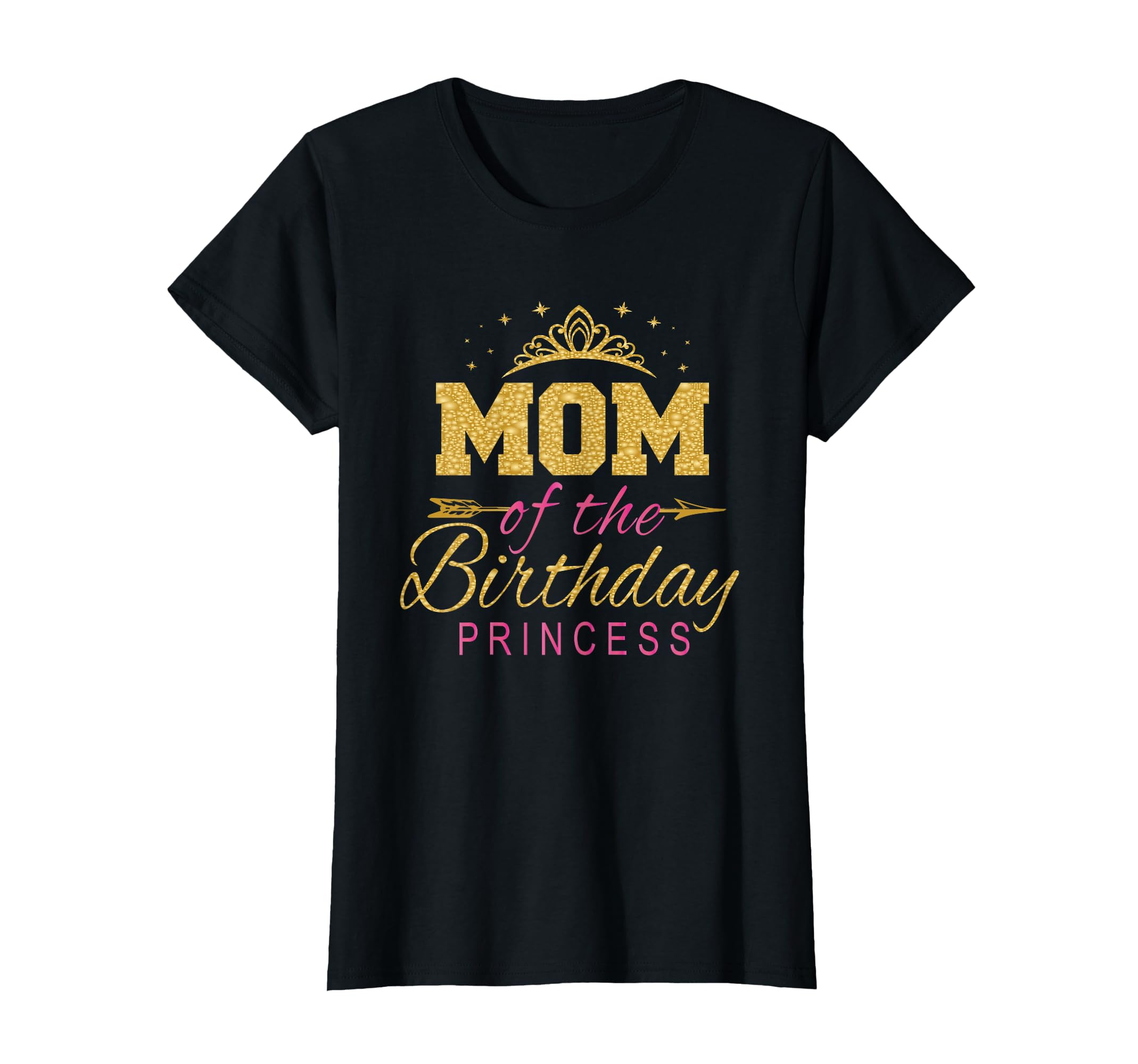 Mother of Birthday Party Princess Girl T-Shirt