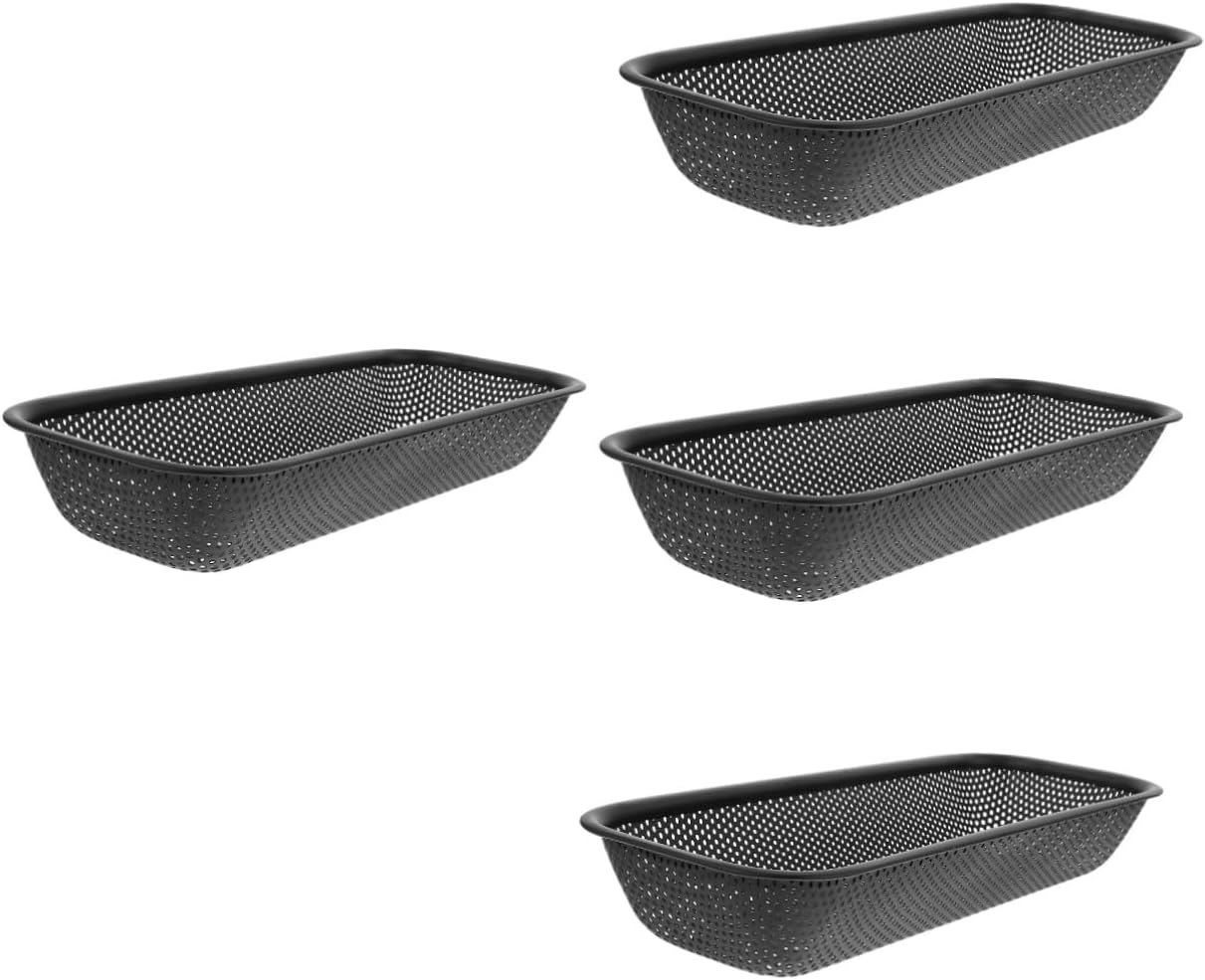 Alipis 4pcs Stainless Steel Silverware Dishwasher Basket Chopstick Holder Cutlery Rack Capacity Easy Drain Storage