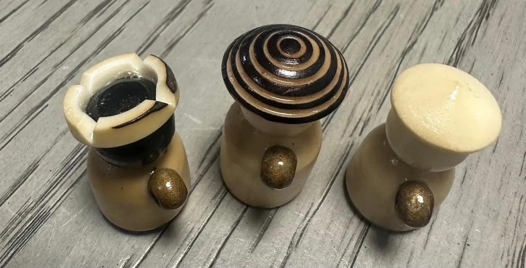 Nativity Set Handmade in Tagua Miniature | Nativity Figurines | Christmas Nativity | Size 4 cm. | Nativity Scene Colombia