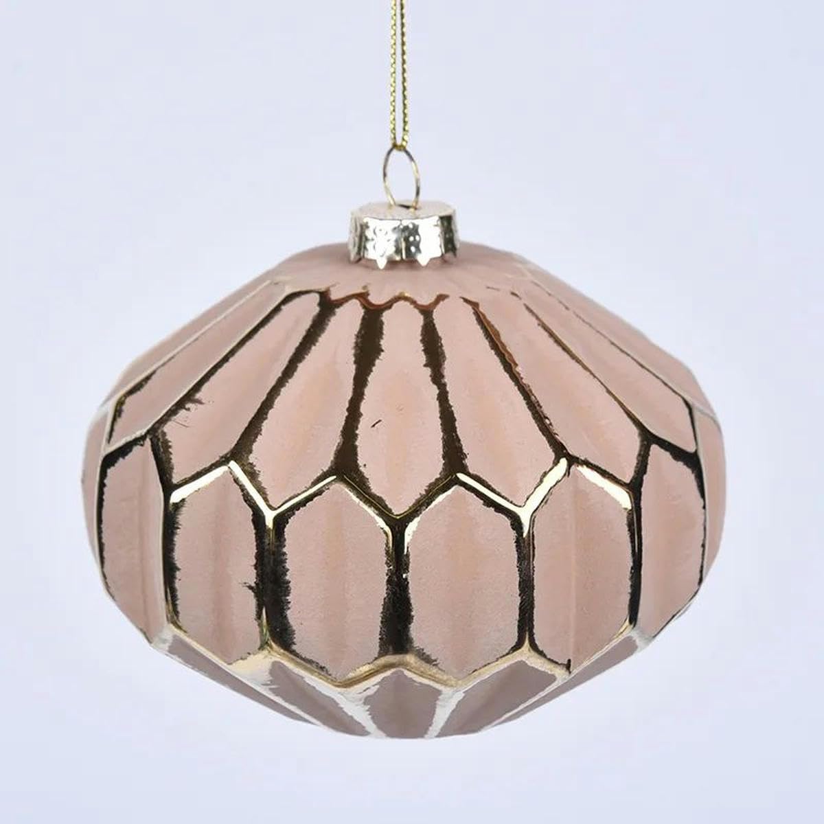 4 Piezas de Adornos de Bolas de Navidad Retro, Bolas de Cristal, Decoraciones para árboles de Navidad de Año Nuevo, Bola de Cristal, 3-8cm