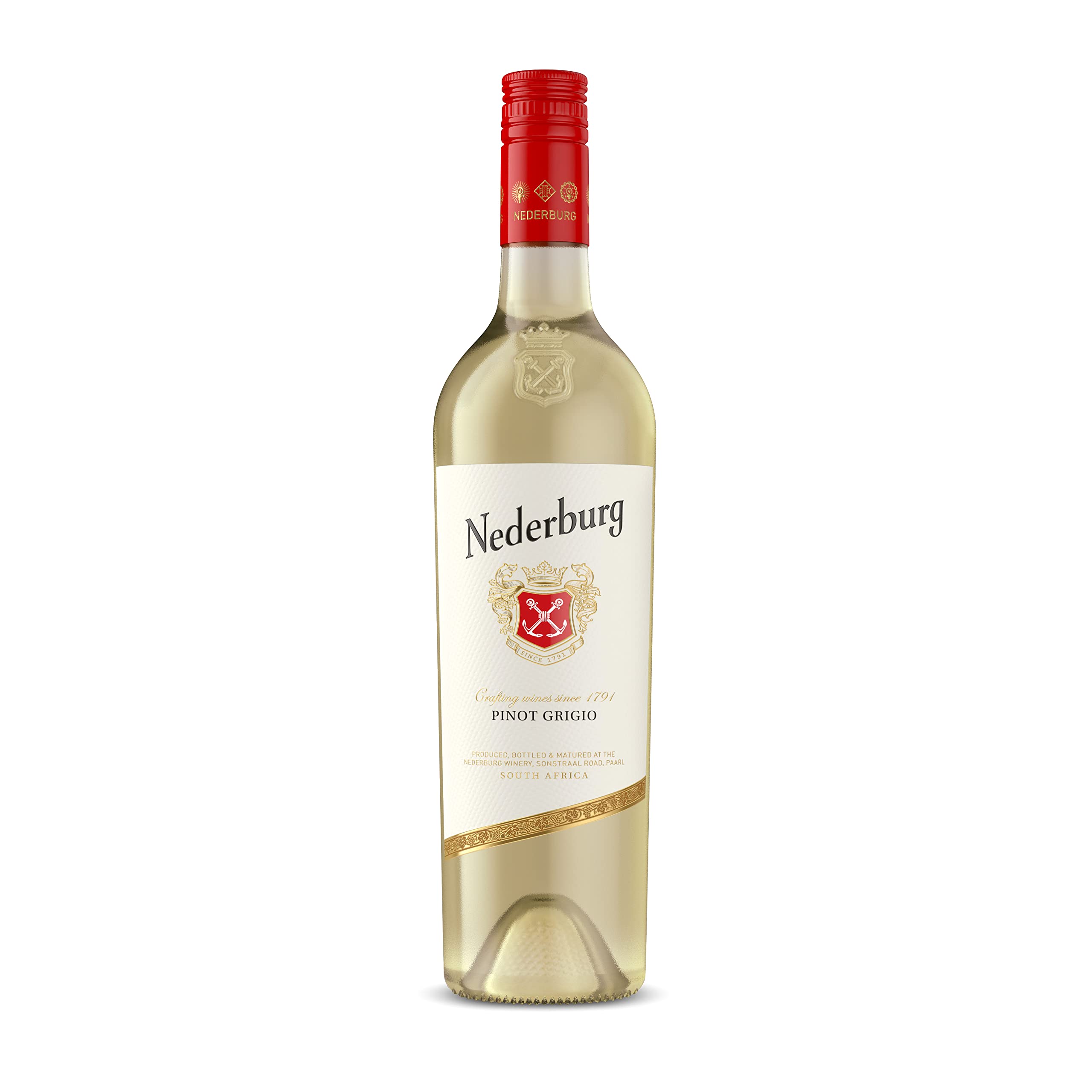 Nederburg Pinot Grigio, 75cl South African Pinot Grigio White Wine