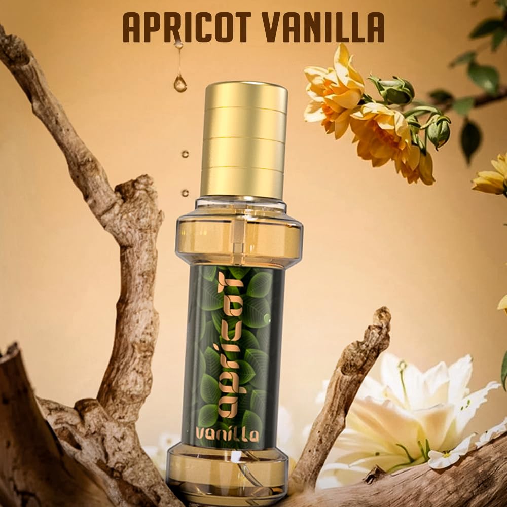 Involve Your Senses Rainforest Apricot Vanilla Scent Perfume - IRF04-30 ml | Rich Fragrance Spray Car Air Freshener | Car fresheners | Car accessories interior| Long lasting fregrance | Car perfume 1