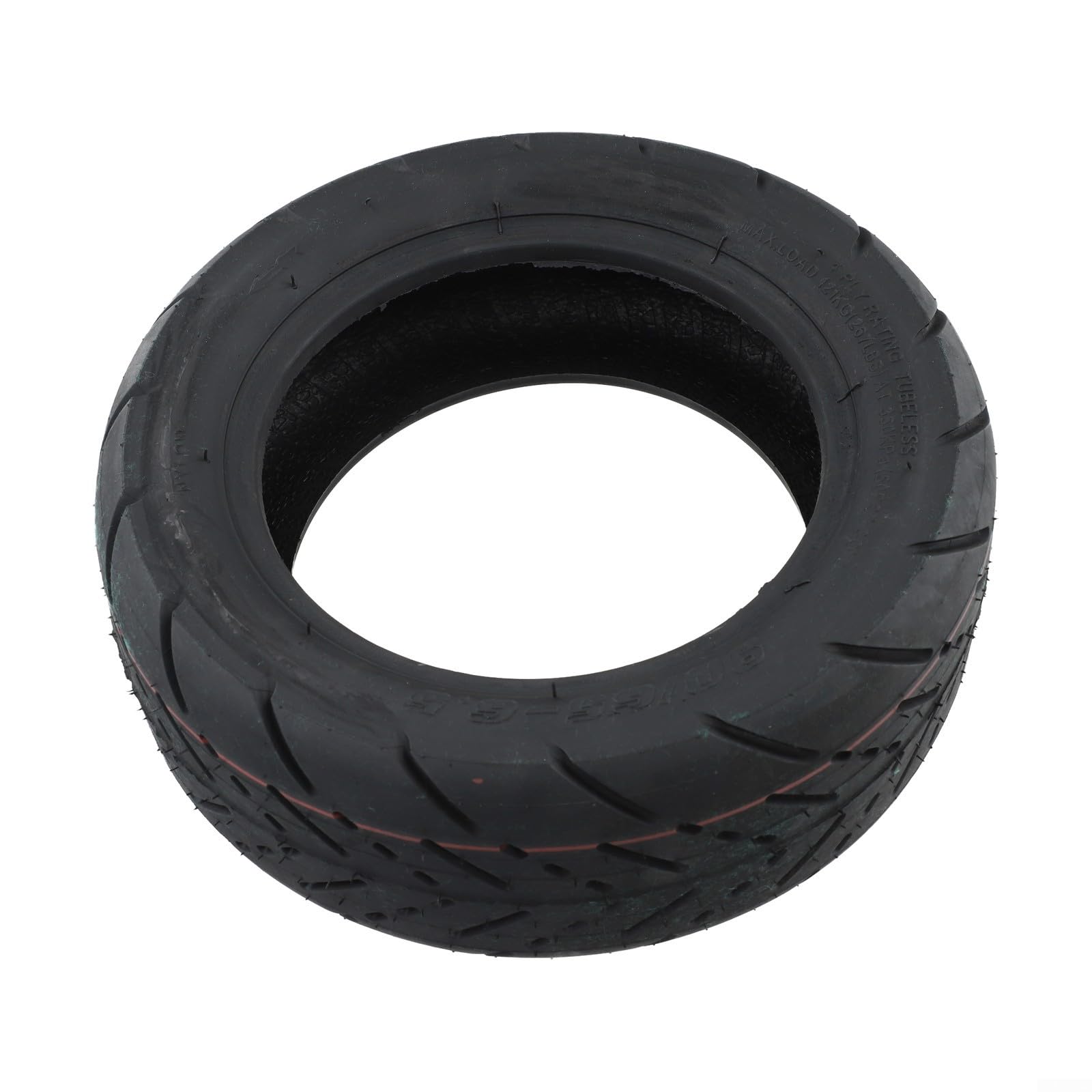 Neumático de carretera sin cámara de 11 pulgadas 90/65-6.5 para modelos de scooter eléctrico compatibles con Zero 11X, repuesto de goma todoterreno, negro