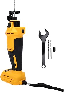 Qinlorgo Drywall Cutout Tool, 30000 RPM Brushless Motor LED Work Light Tool Free Depth Adjustment Drywall Router with 1/4 & 1/8 Inch Bit Compatibility Drywalls Cutter for Wood