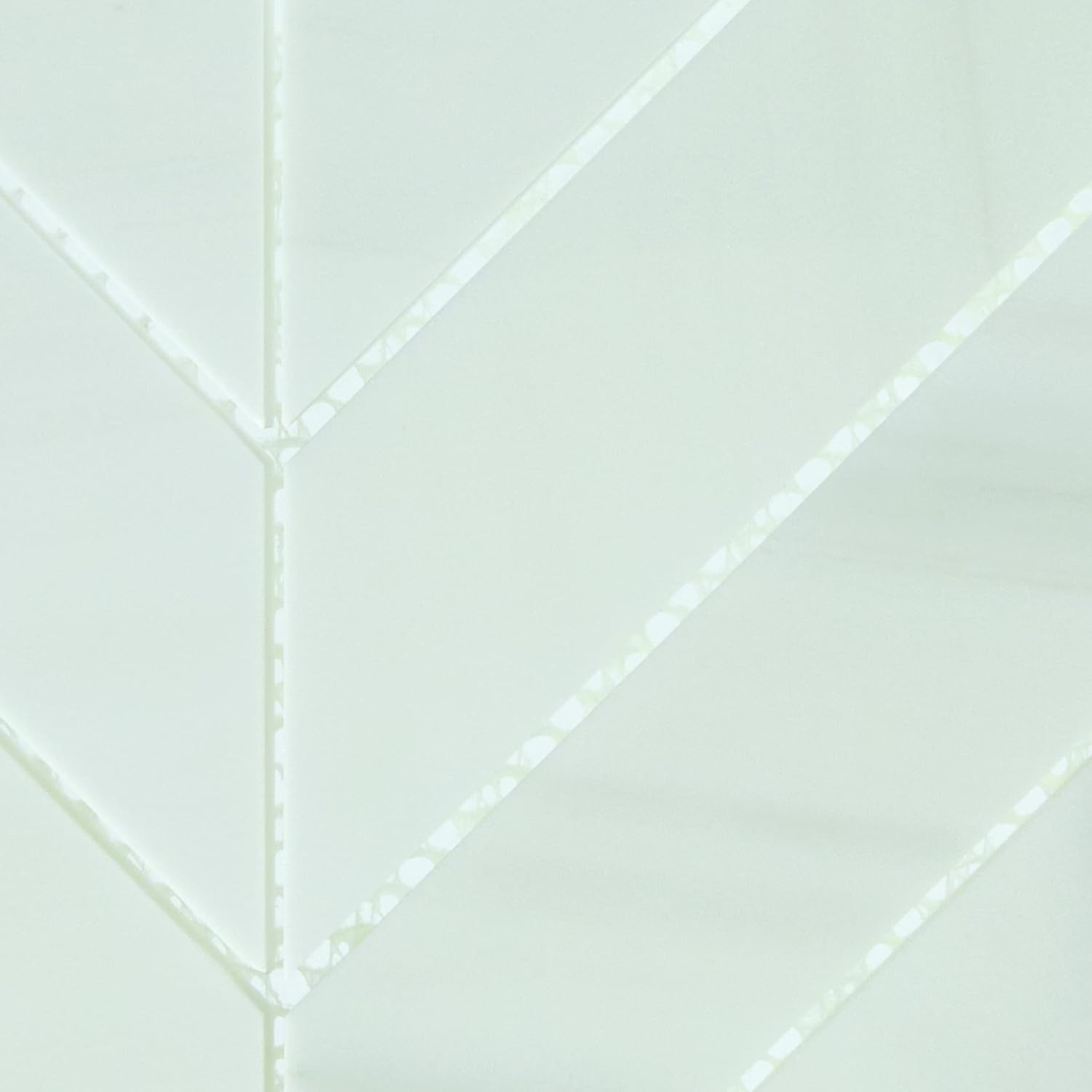 Daltile Pietra Divina 1.5" x 5" Marble Natural Stone Chevron Mosaic in Polished Calacatta Dolomiti (10 PC per Carton) (11.10 SQFT per Carton)