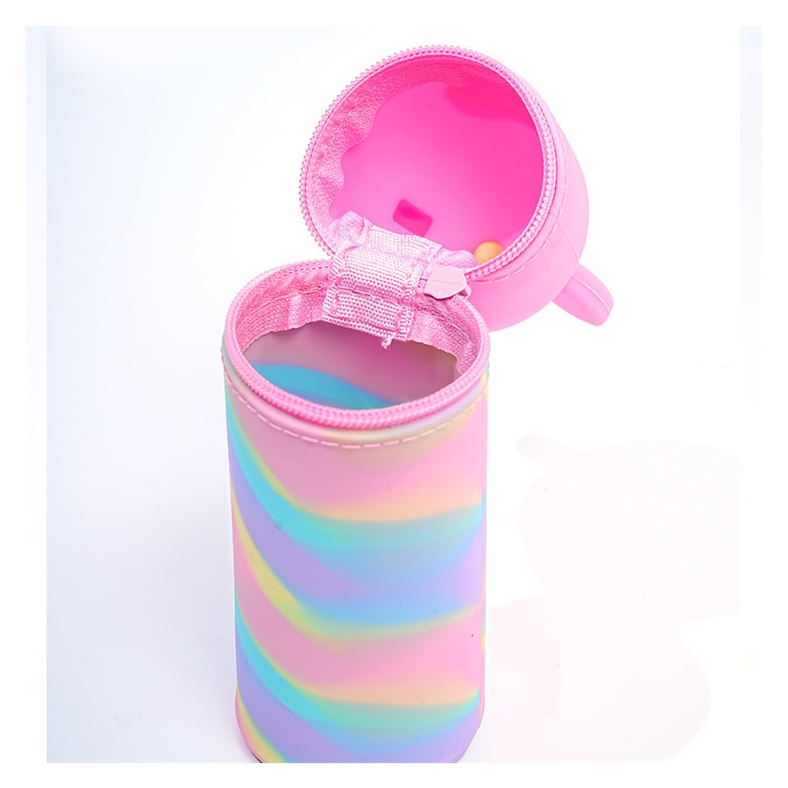 Simpatico astuccio in silicone for studenti | Cartone animato Kawaii, grande capacità, multiuso, portapenne dritto, custodia