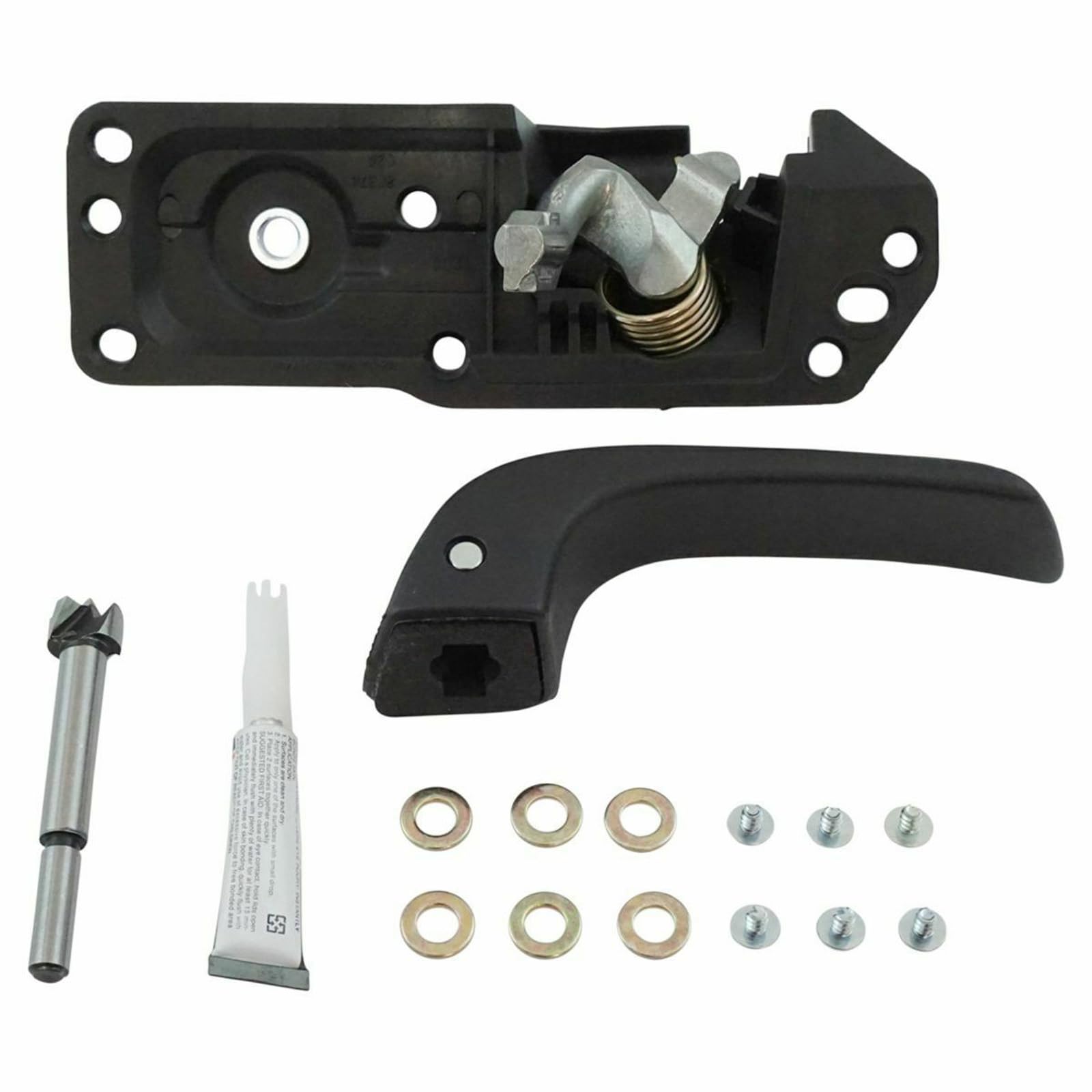 Woedpez Right Metal Automotive Door Handle Fixing Component Set 20833606 80374 For 1500 2500 3500 Wear Resistant Construction Metal Door Handle Components