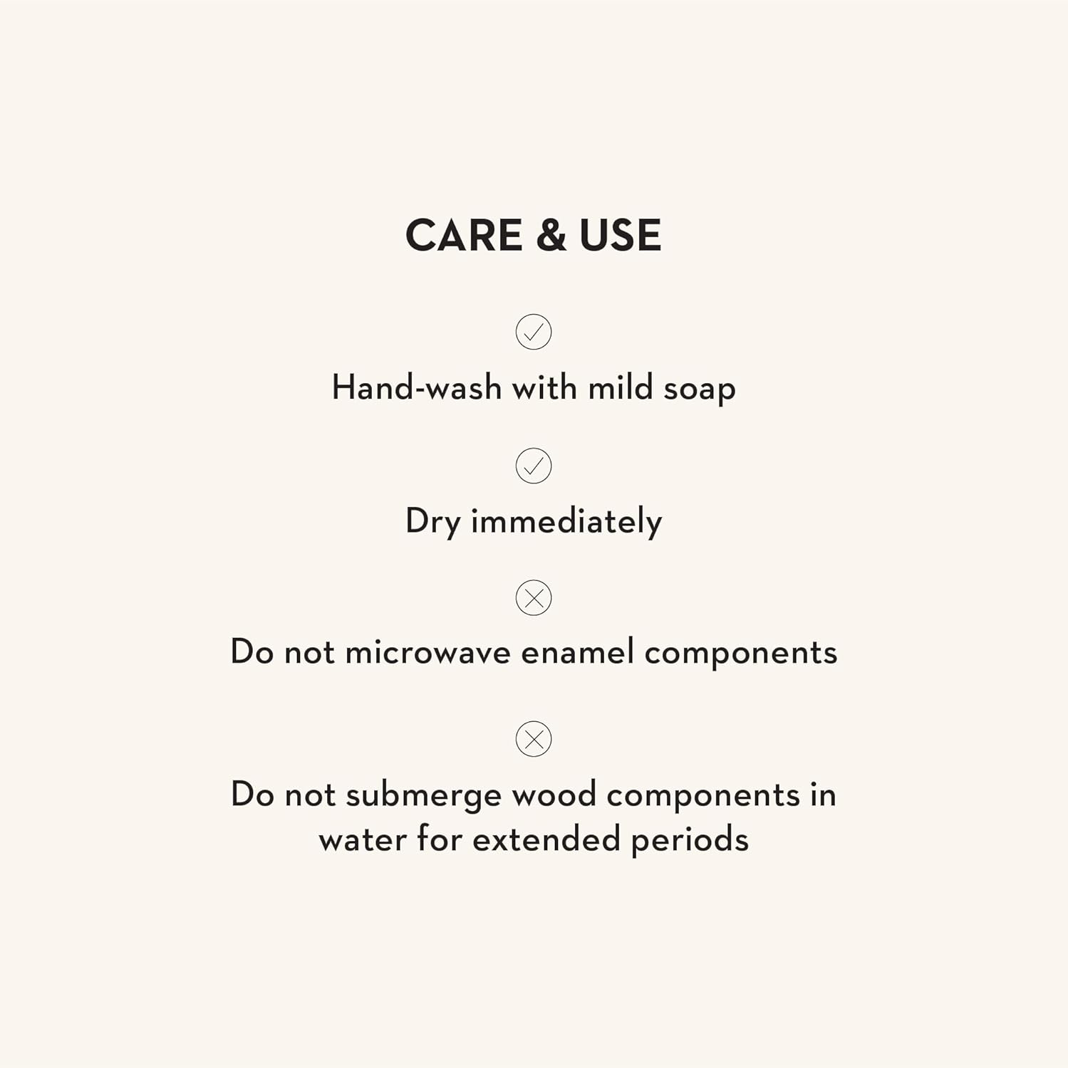 MACKENZIE-CHILDS Enamel Salad Serving Set, Enamel Bowl and Wooden Salad Servers, Decorative Kitchen Set, Black-and-White Courtly Check