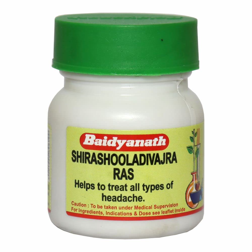 BAIDYANATH SHIRASHOOLADIVAJRA RAS - 40 TAB