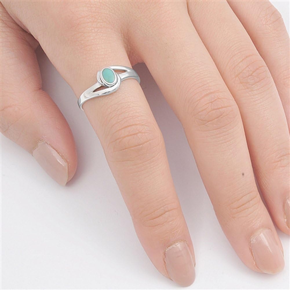 CHOOSE YOUR COLOR Sterling Silver Ring