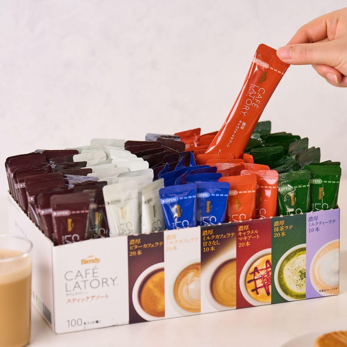 Amazon.co.jp: AGF ブレンディ カフェラトリー スティック アソート