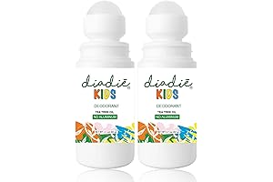 Kids Natural Deodorant for Boys: Aluminum-Free, Paraben-Free Scent, 2 Pack 4.2 oz