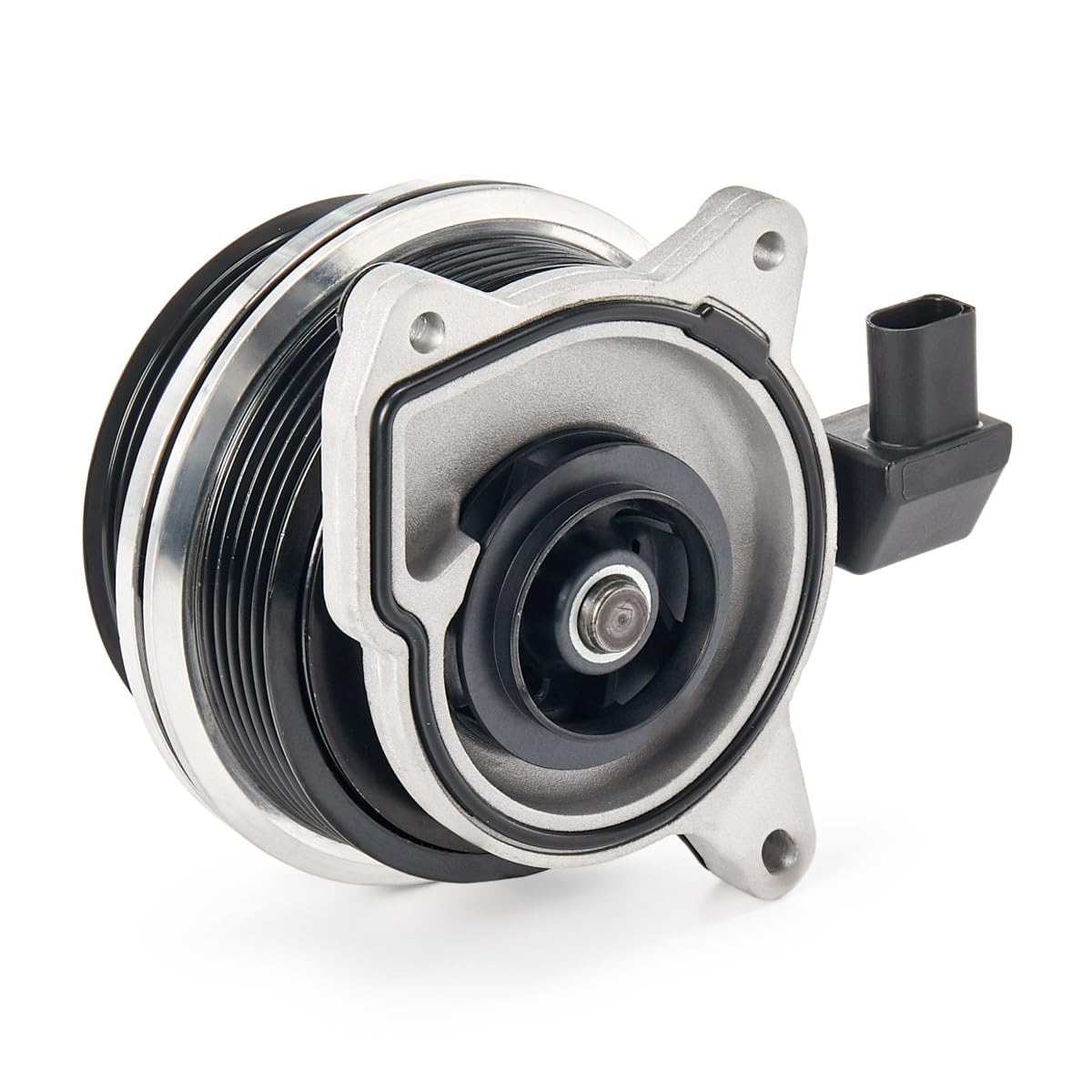 RIDEX 1260W0236 Pompa acqua comando elettrico elettrico Pompa acqua inseribile con anello tenuta per pompa acqua con innesto elettromagnetico Compatibilità con VW Polo Hatchback 6R1, 6C1